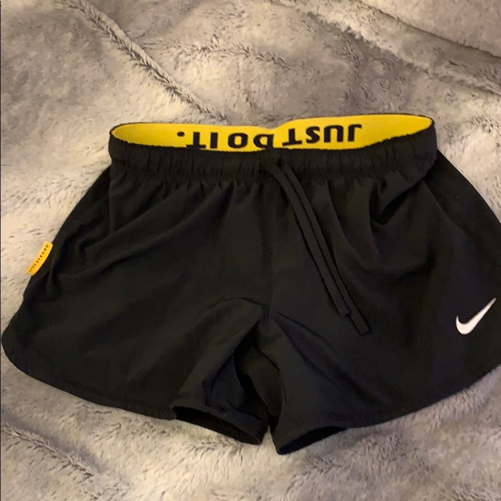 Nike shorts with built in compression shorts